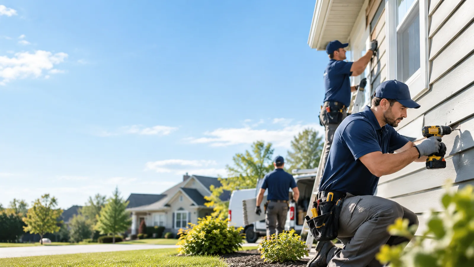 Commercial Siding Repair in Nova, OH